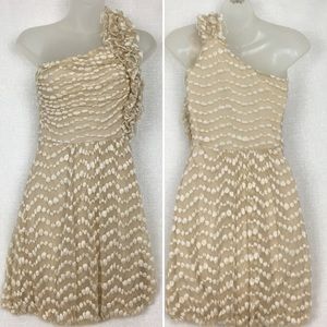 TRAC Bubble Hem One Shoulder Dress Fresh Fashion